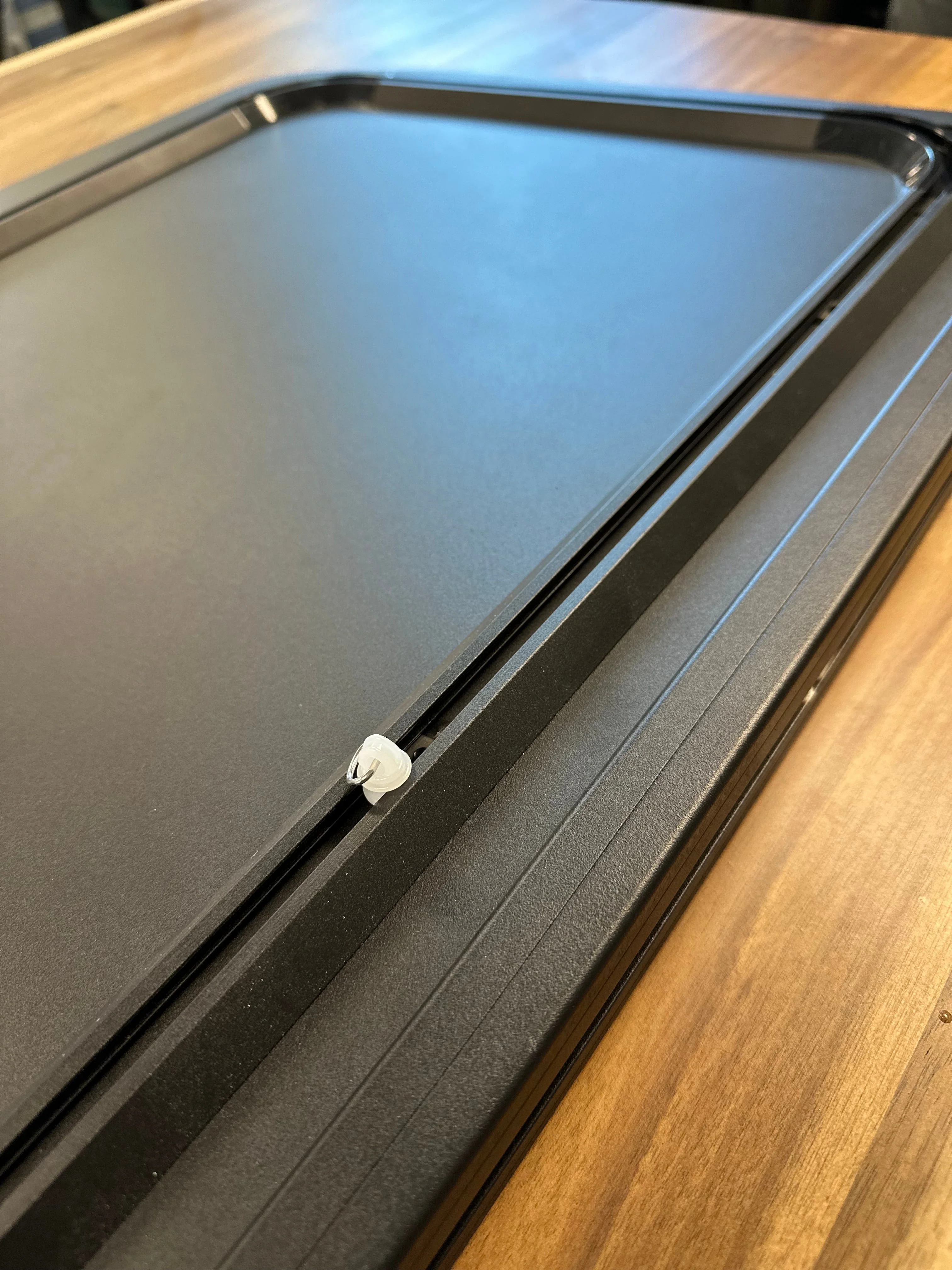 Aluminum Headliner Shelf for Sprinter | Built-in Curtain Rails - Image 5