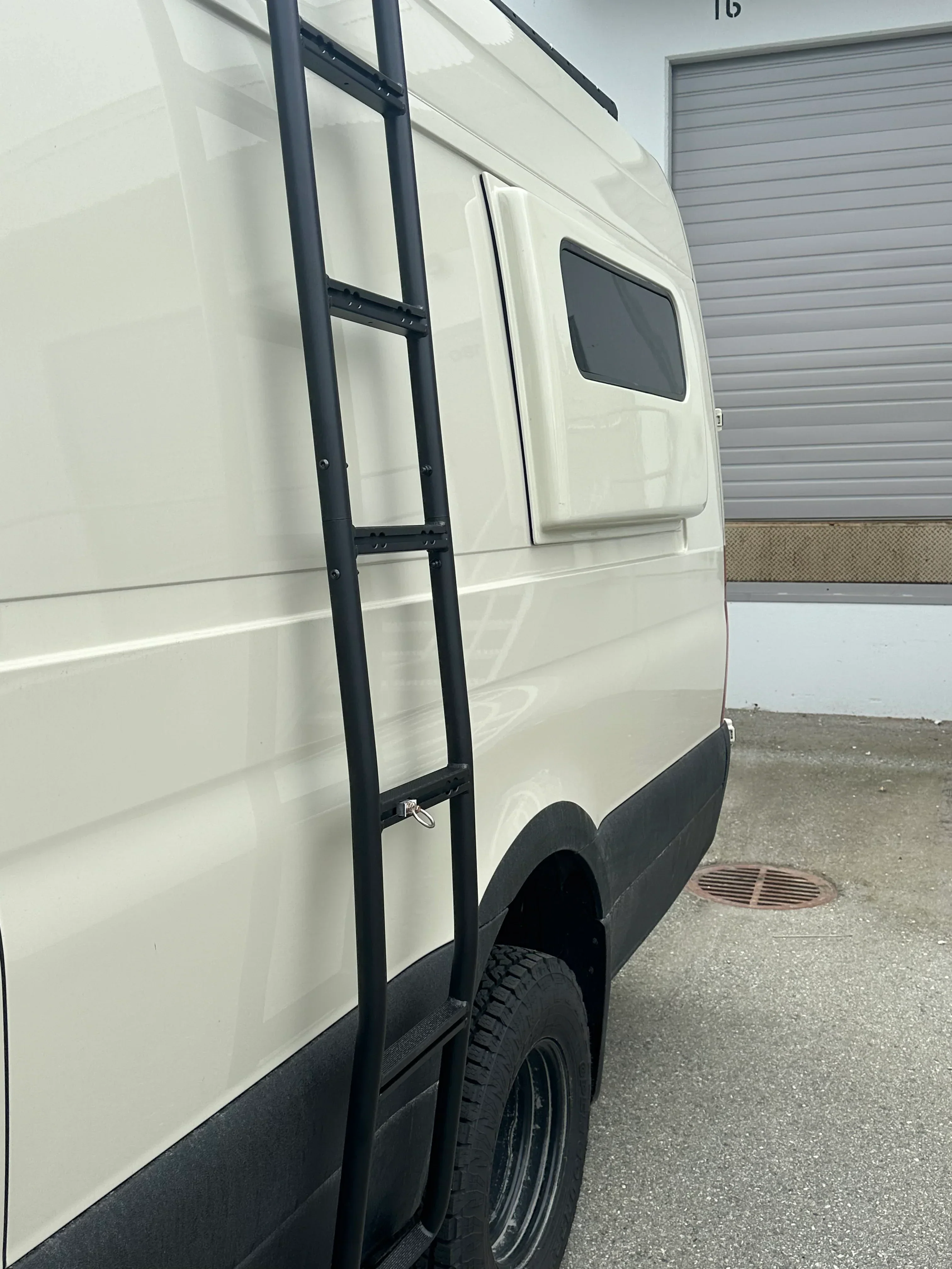 Aluminum Sprinter Side Ladder - High Roof - Image 6