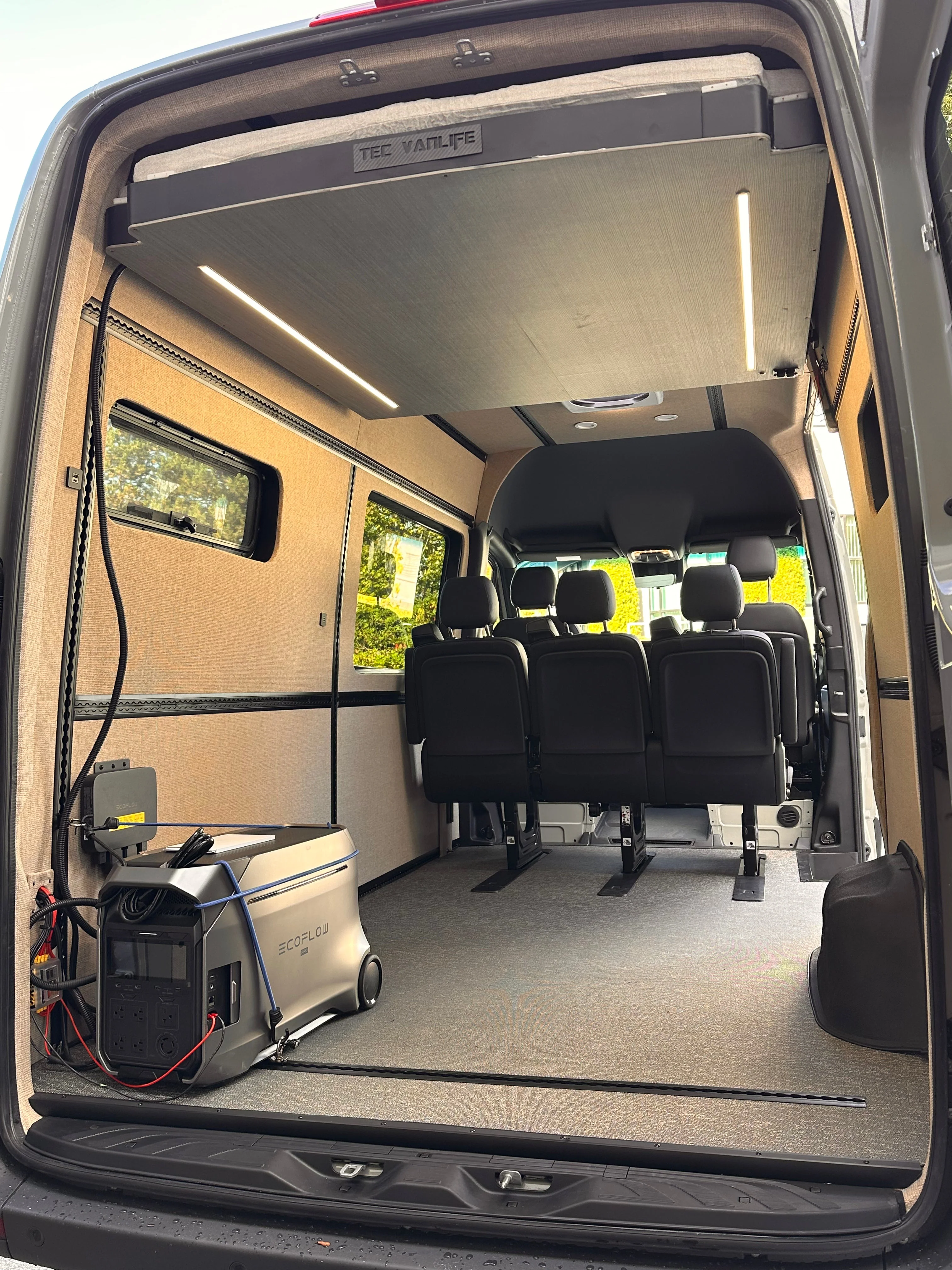 Camper Van Expandable Elevator Bed - Image 11