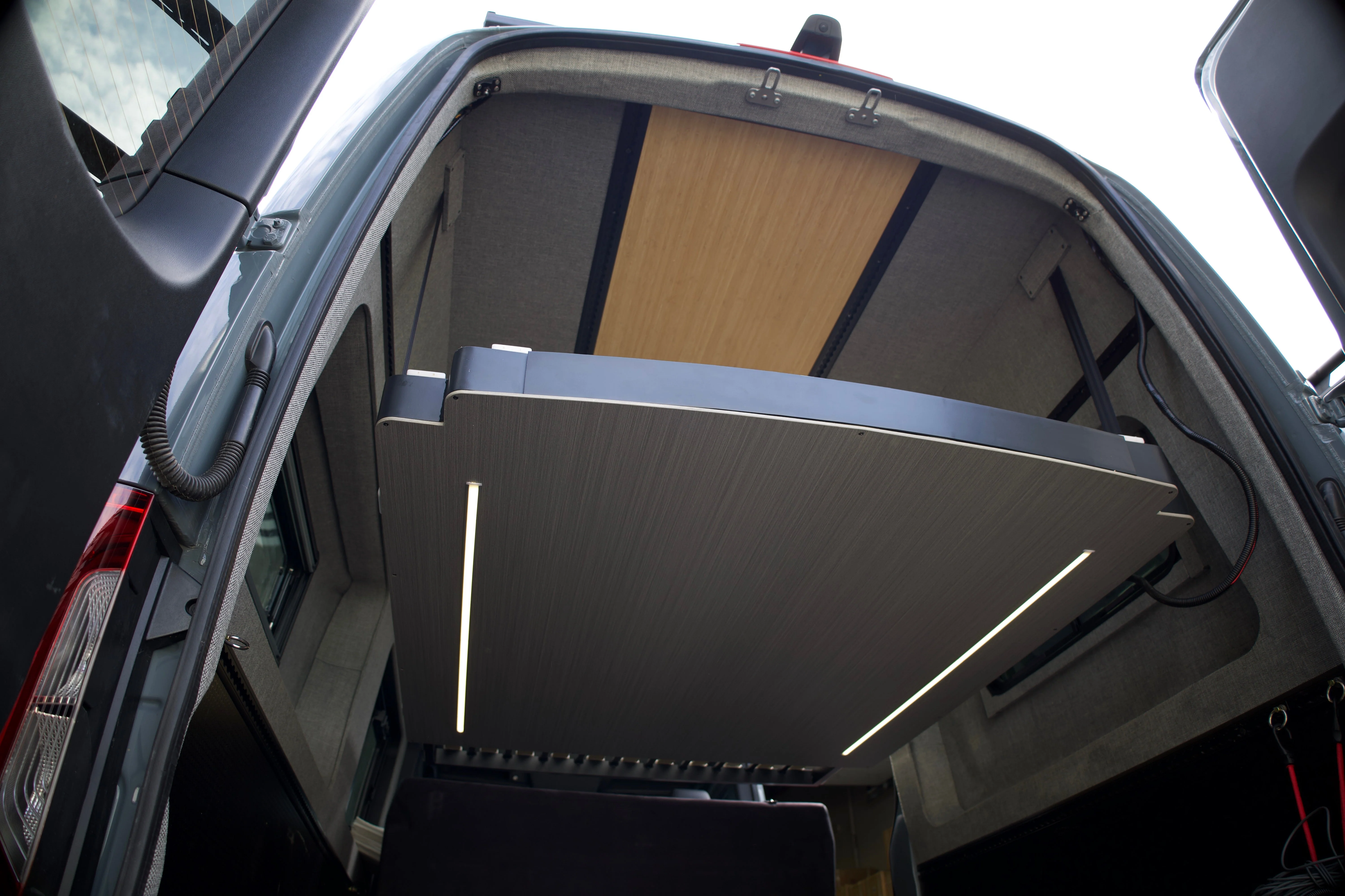 Camper Van Expandable Elevator Bed - Image 13