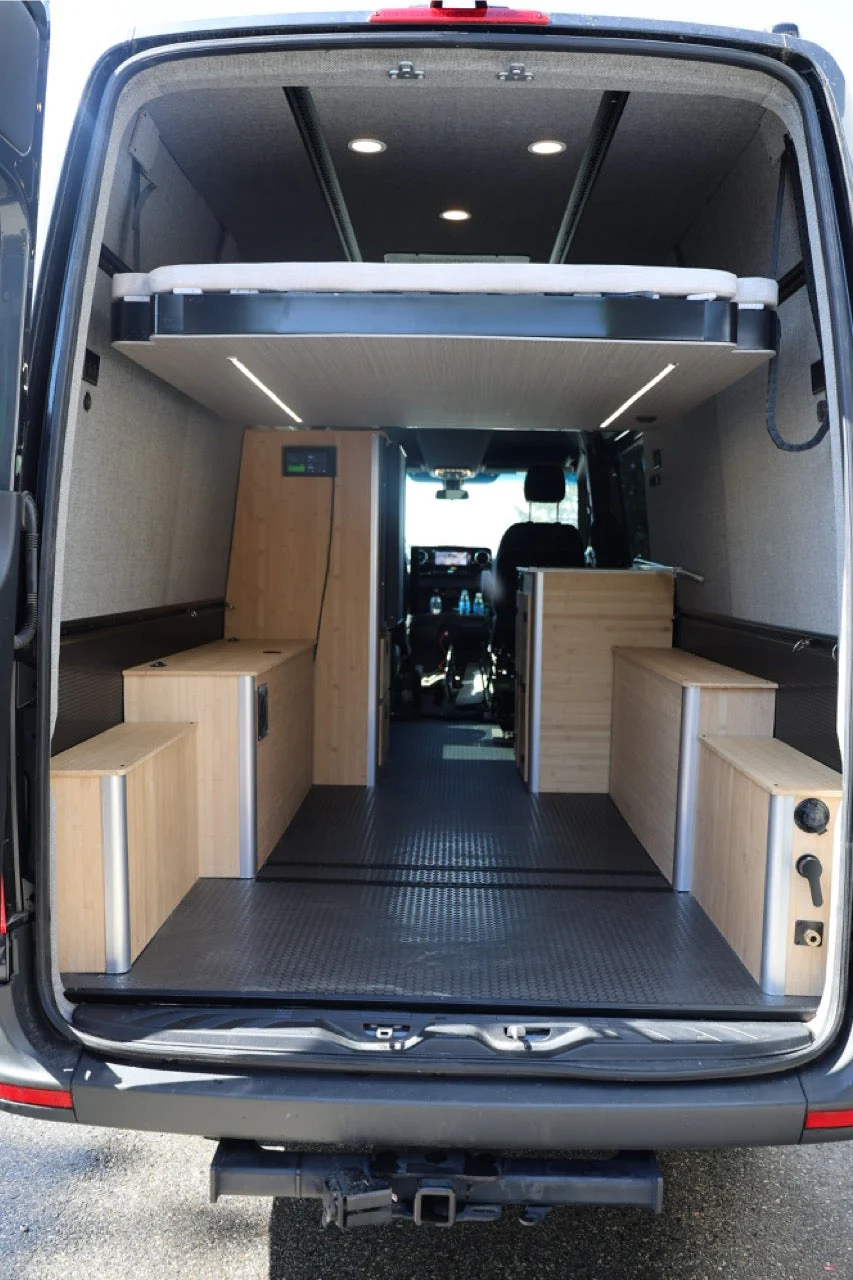 Camper Van Expandable Elevator Bed - Image 25