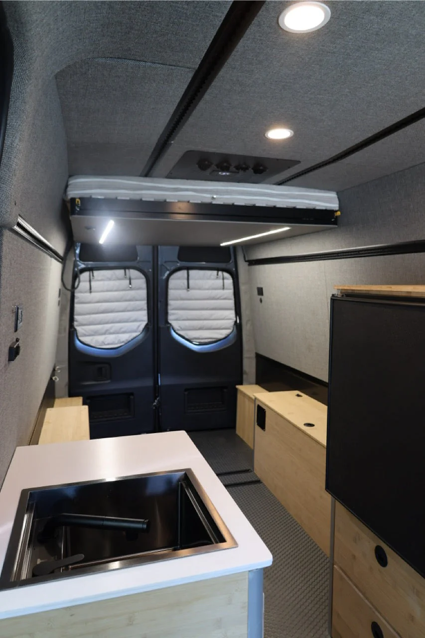 Camper Van Expandable Elevator Bed - Image 26