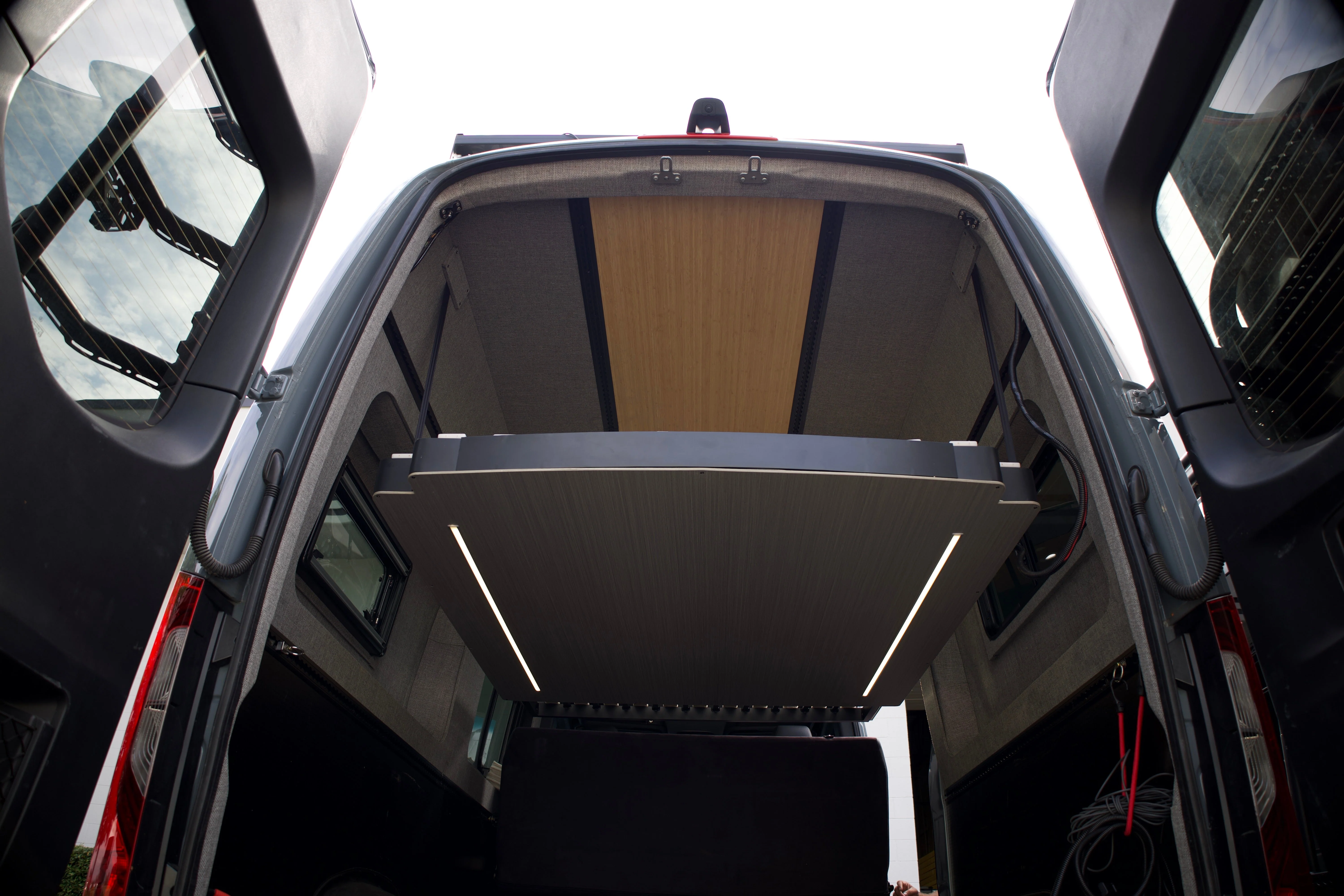 Camper Van Expandable Elevator Bed - Image 7