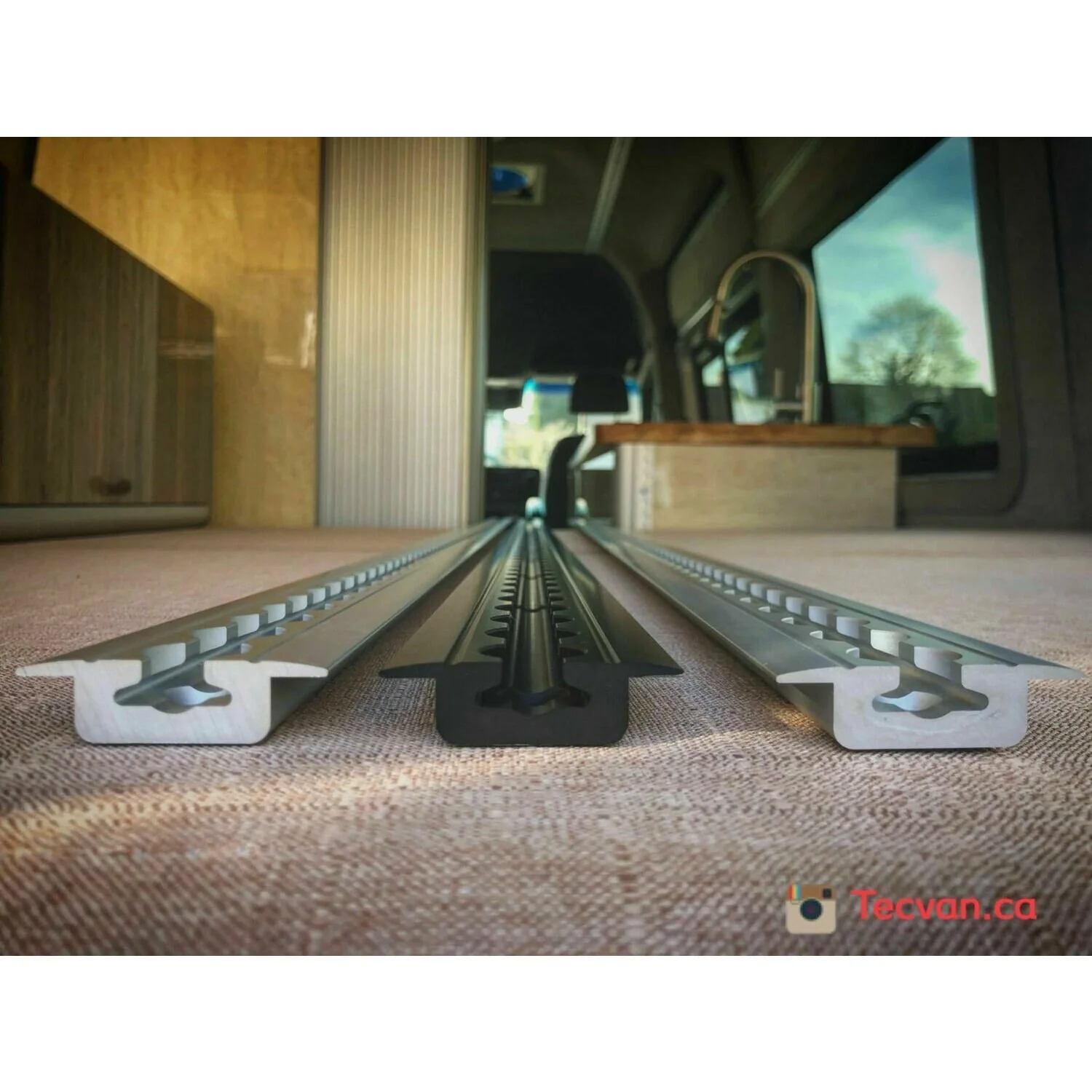 Flanged / Recessed "BEEFY" L Track | Tec Vanlife - Image 3
