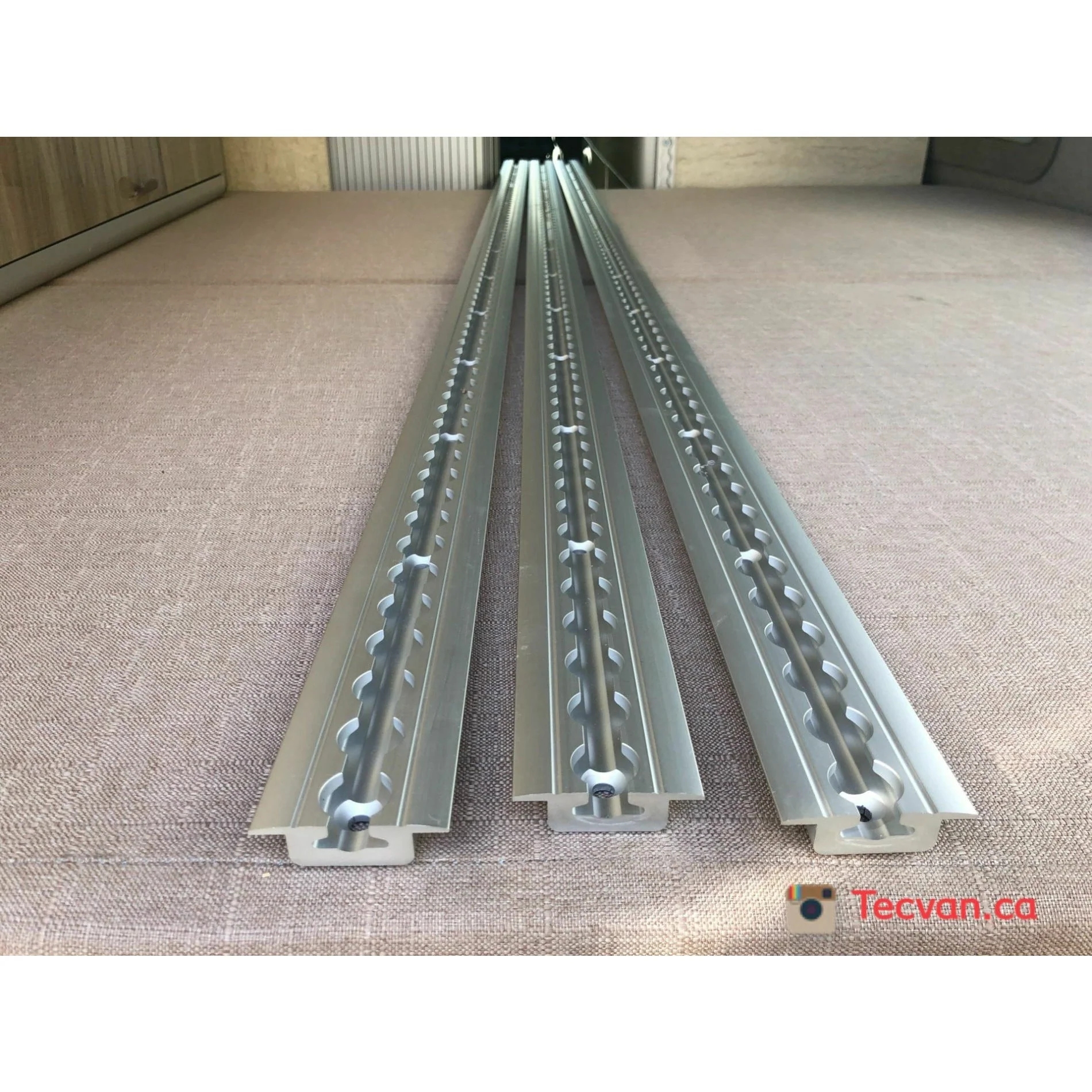 Flanged / Recessed "BEEFY" L Track | Tec Vanlife - Image 5