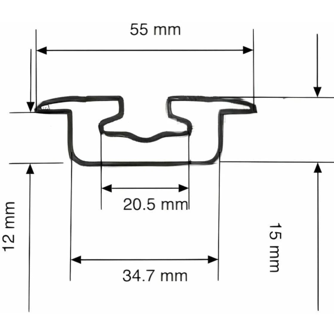 Flanged / Recessed "BEEFY" L Track | Tec Vanlife - Image 7