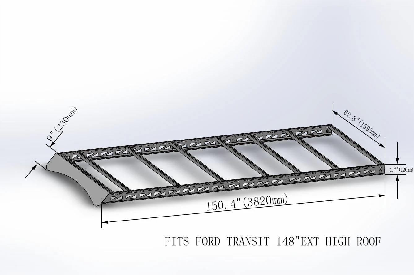 Ford Transit Roof Rack - Image 11