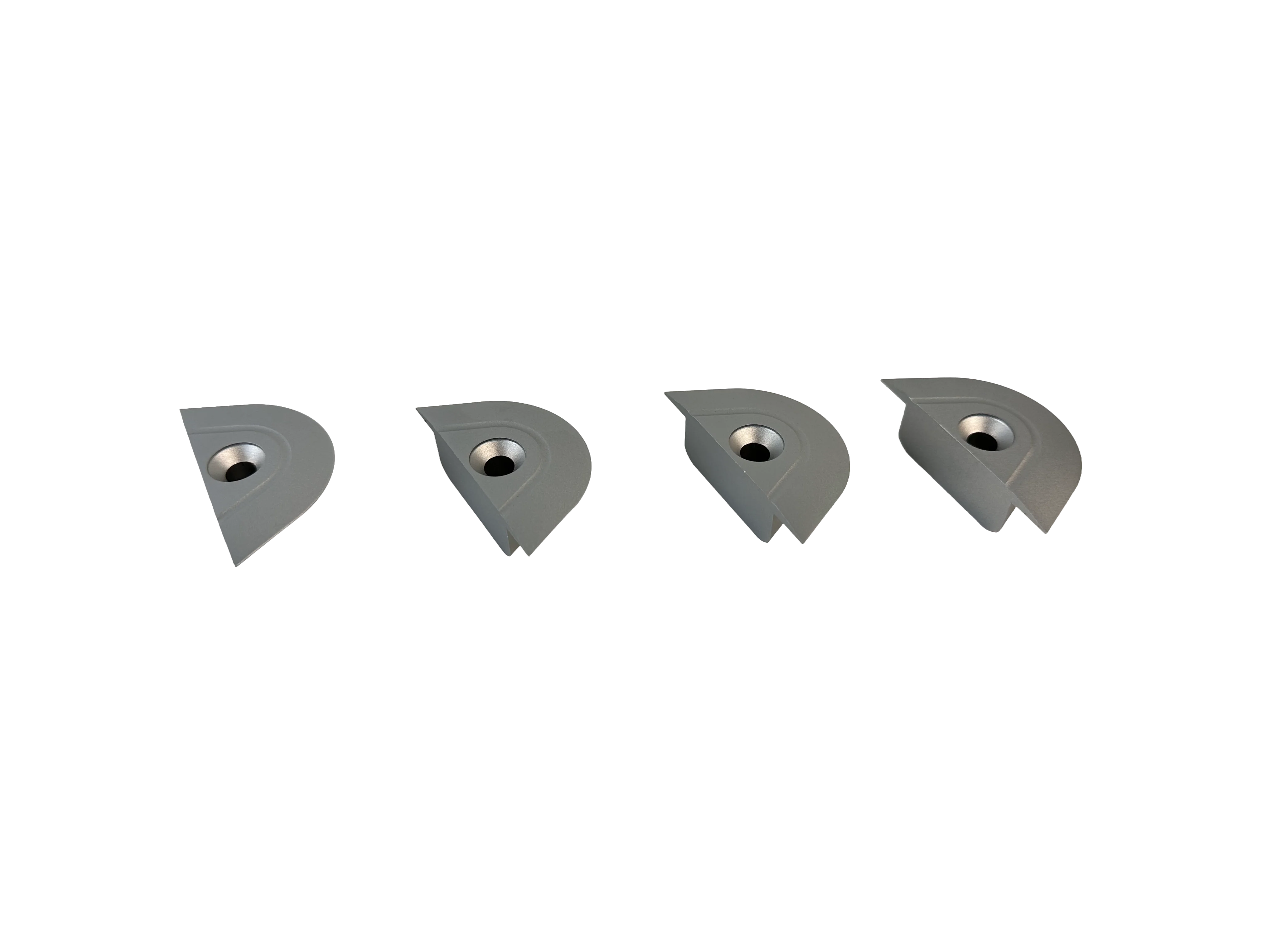 L Track End Caps - Aluminum - Image 8