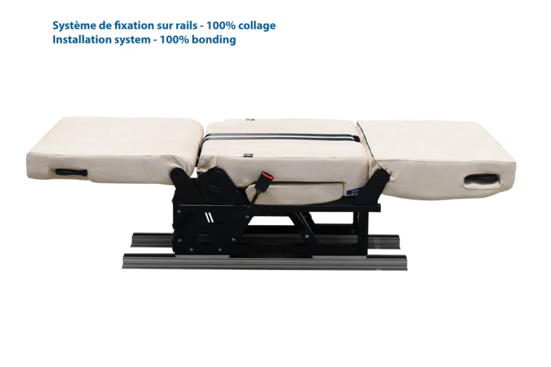 Scopema Altair 3P – Fixed 2 Seater Camper Van Bench Seat Bed - Image 6