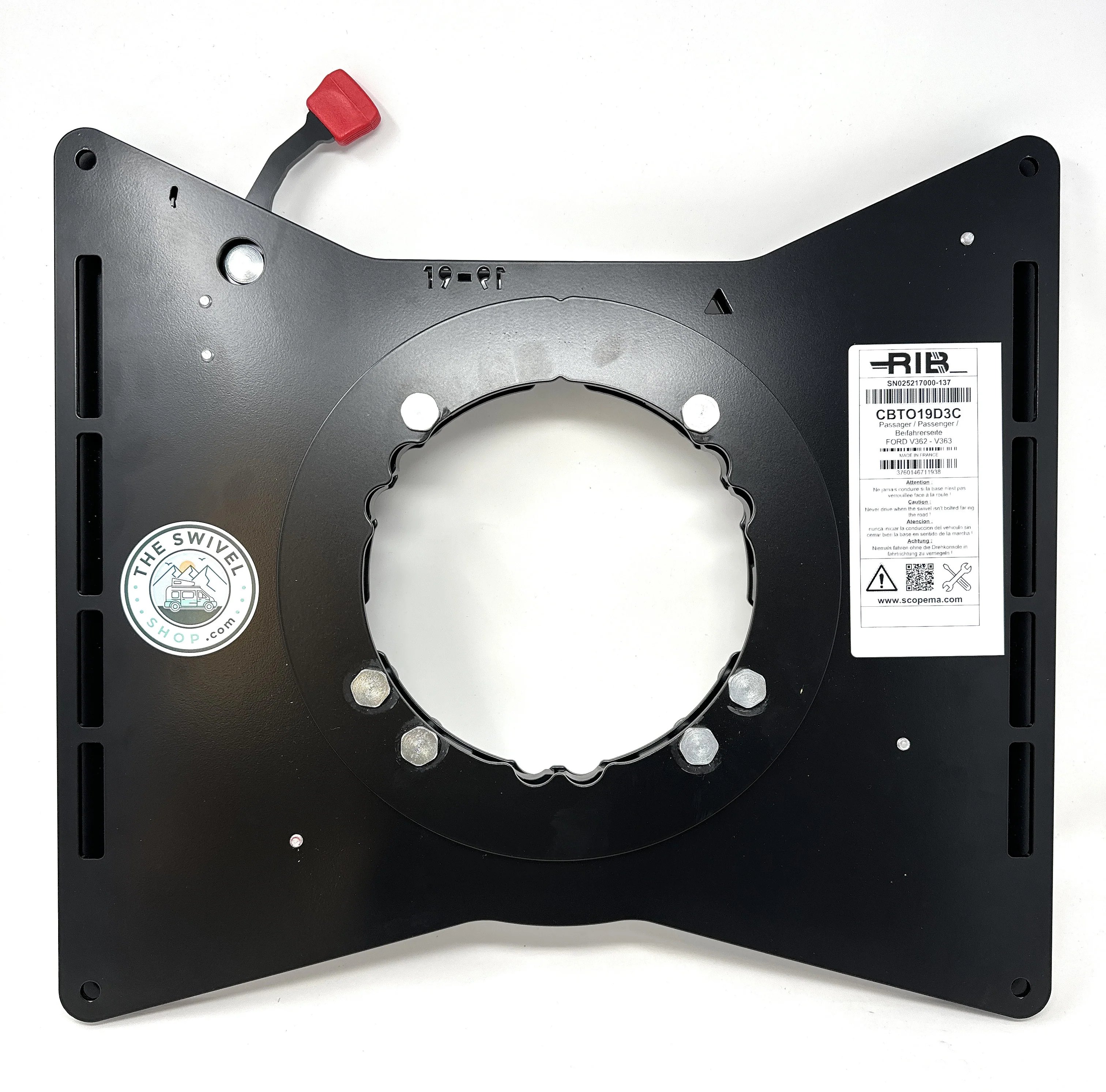 NEW Scopema Seat Swivel for Ford Transit (2013-Current) - Image 4