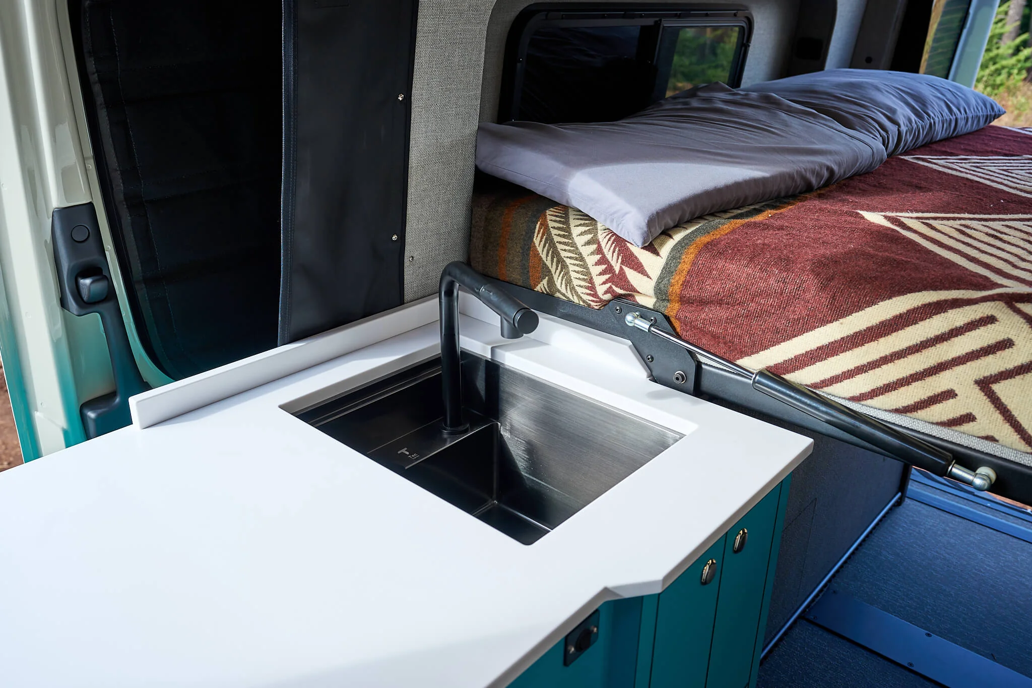Space-Saving Camper Van/Truck RV Sink - Image 3