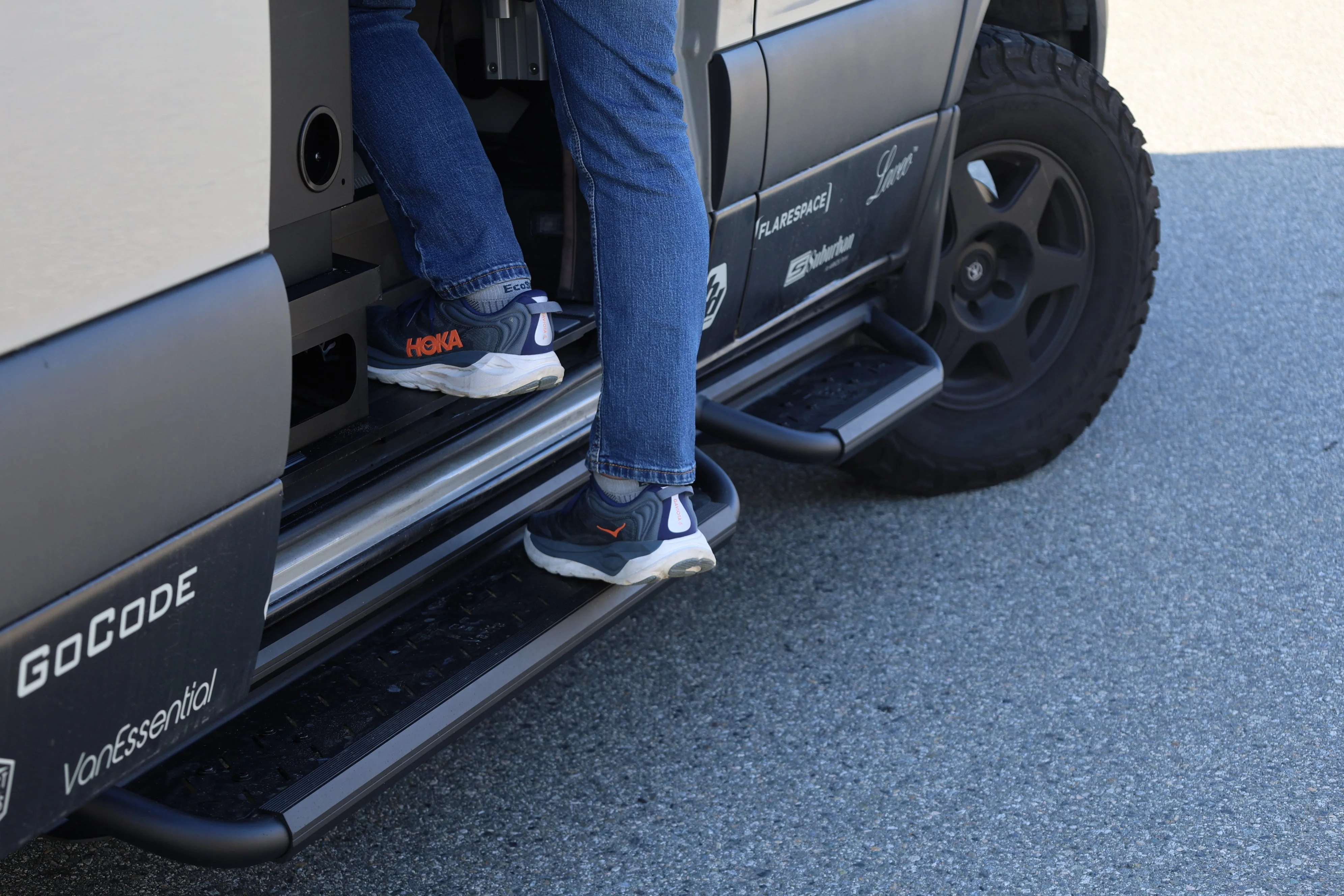 Sprinter Running Boards – Hexagon Series - Image 2