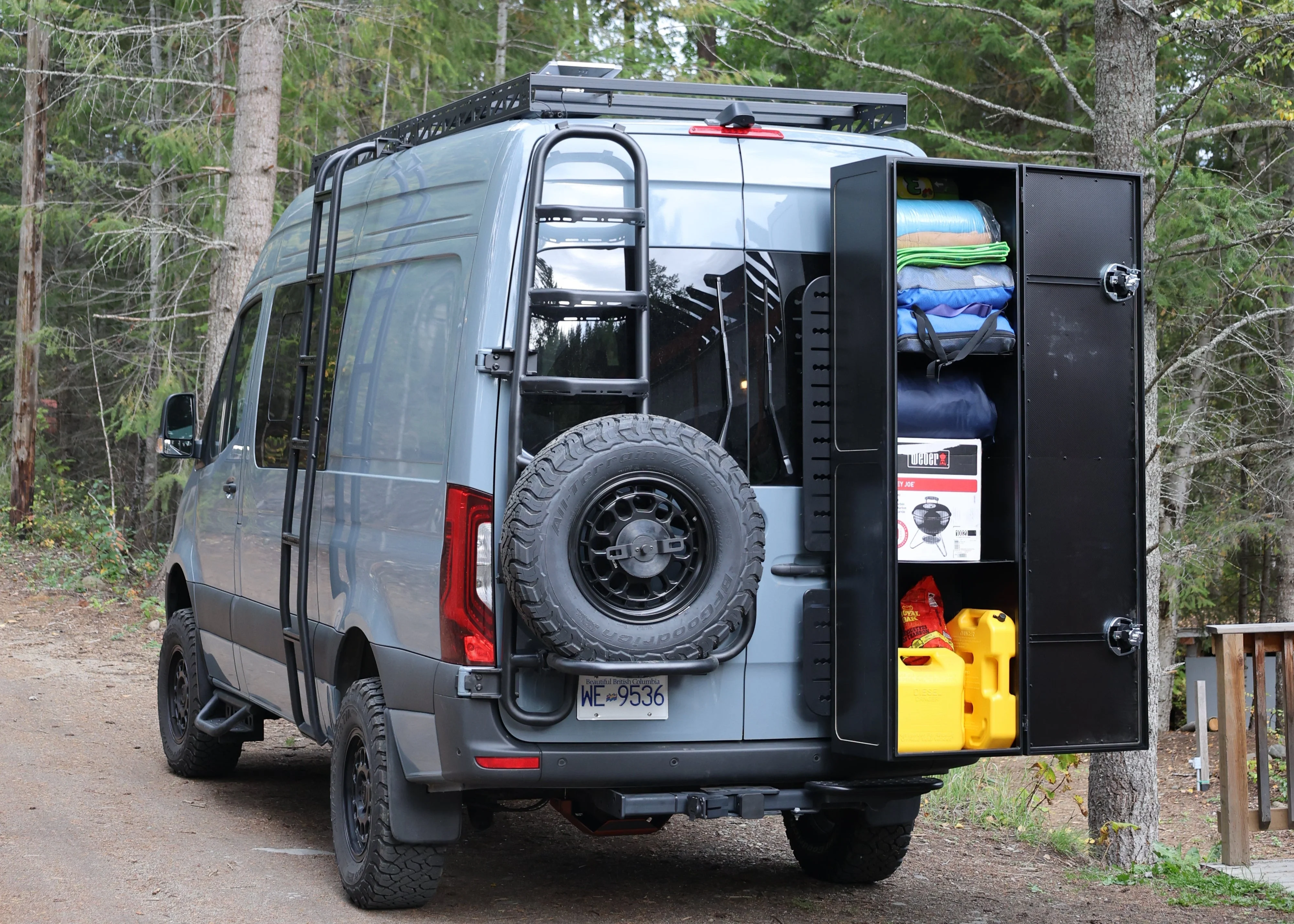Sprinter two-in-one tire ladder carrier - Image 28
